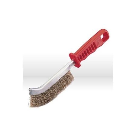 Jaz Hand Scratch Brush, Plastic Handle, Face 5/8", Wire.014" 85100